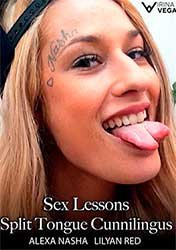 Sex Lessons: Split Tongue Cunnilingus | Урок Секса: Кунилингус Раздвоенным Языком (2021) HD 1080p